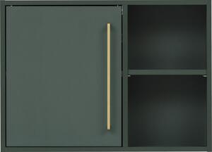 Dulap baie suspendat Kent, 1 ușă, PAL, 66,8x48,4 cm, verde