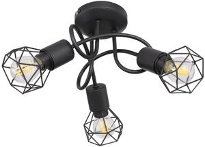 Globo Lighting Xara I lampă de tavan 3x40 W negru 54802S-3D