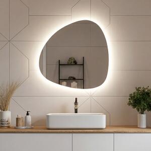 Oglindă decorativă LED cu formă neregulată 54x54 cm cu lumină neutră 4500K