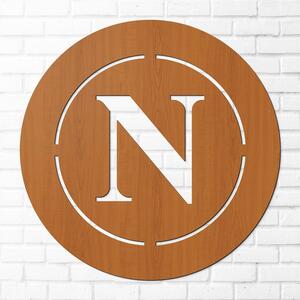 DUBLEZ | Logo din lemn pentru perete - SSC Napoli
