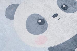 Covor pentru copii cu un panda drăguț pe un nor Lăţime: 80 cm | Lungime: 150 cm