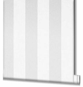 Noordwand Tapet „Topchic Stripes” gri deschis și alb 6800-10