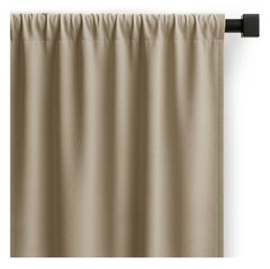 Draperie bej dimout (semi-opacă) 140x270 cm Carli – Restilo