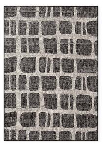 Covor pentru exterior și interior negru/crem 160x230 cm Haringey Ruskin – Ted Baker
