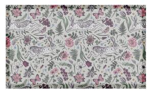Covoraș de intrare din PVC 40x70 cm Hare Wildflowers – Artsy Doormats