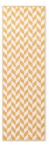 Covor tip traversă pentru interior și exterior galben ocru/crem 80x200 cm Haringey Terrick – Ted Baker