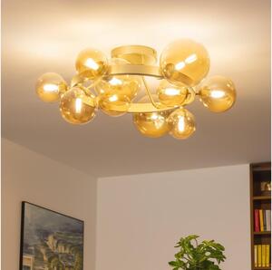 Lustră LED aplicată Brilagi MILLA 10xG9/3W/230V auriu