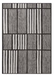 Covor pentru exterior și interior negru/crem 120x170 cm Haringey Allington – Ted Baker