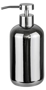 Dozator de săpun lichid argintiu din ceramică 200 ml Lotus – Mette Ditmer Denmark
