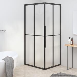 Cabină de duș, negru, 80x70x180 cm, ESG mat