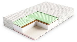 Saltea de cocos Sandra 90x200 Husă: Premium Jersey 3D