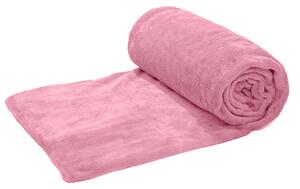 Patura din microplus Culoare roz deschis, VIOLET 150x200 cm