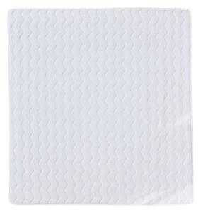 Cuvertură albă matlasată din muselină 210x240 cm Plain Muslin – Butter Kings