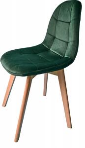 JAKS SCAUN VELUR CLASSIC VERDE, STILUL SCANDINAV