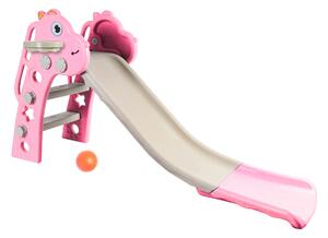 Aga4Kids Tobogan cu mâner 130 cm DS3701 Roz