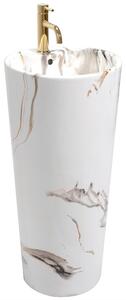 Lavoar freestanding de sine stătător Blanka Marble Marmura