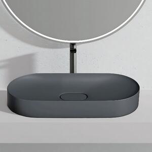Lavoar pentru blat IRIS 71 CM GREY MATT
