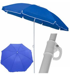 Umbrela de plaja inclinabila Culoare Albastru inchis, CORAL 200 cm
