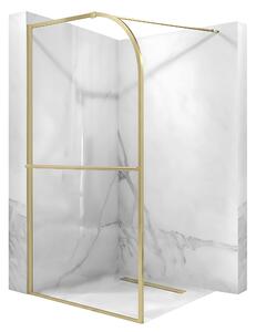 Rea Sky, Paravan de duș walk-in 100x200 cm, auriu mat, REA-K4330