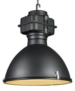 Lampă industrială modernă cu pandantiv neagră 53 cm incl. A60 Wifi - Sicko
