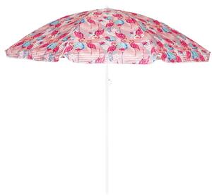 Umbrela de soare de gradina FLAMINGO 200 cm, roz