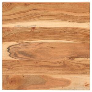 Masă de bistro, 50x50x75 cm, lemn masiv de acacia, pătrată