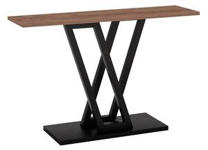 Consola Model Wirmo, Nuc/Negru, 110x30x80 cm