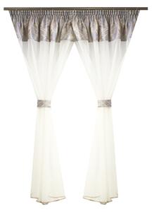 Perdea Velaria voal ivoire, 260x160 cm