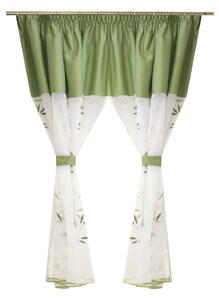 Perdea Velaria organza green, 320x155 cm