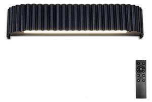 Brilagi - LED reglabilă aplică de perete FALCON MODERN LED/14W/230V 40 cm neagră + telecomandă