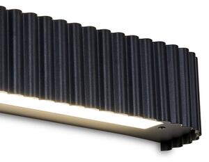 Brilagi - LED reglabilă aplică de perete FALCON MODERN LED/14W/230V 40 cm neagră + telecomandă