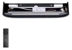 Brilagi - LED reglabilă aplică de perete FALCON MODERN LED/14W/230V 40 cm neagră + telecomandă