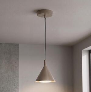 Brilagi - Lampă suspendată pe cablu CONE SINGLE 1xGX53/15W/230V bej