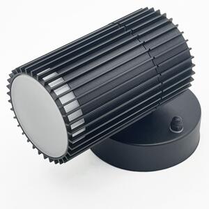 Aplică de perete pentru exterior cu spot LANTHEA 1xGU10/11W/230V IP44, neagră