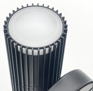 Aplică de perete pentru exterior cu spot LANTHEA 1xGU10/11W/230V IP44, neagră