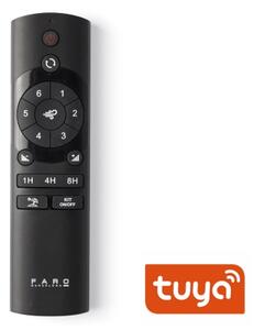 FARO 33398WT1N-LED Ventilator cu LED dimabil JUST FAN M, 16W/230V, diametru 128 cm, maro/alamă WT + DO
