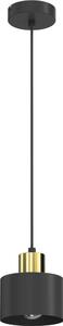 Pendul cu cablu PARKLA, 1xE27/15W/230V, negru