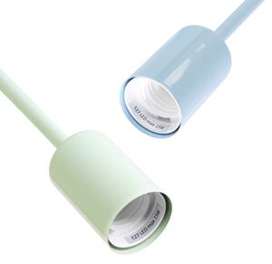 Lustră aplicată CAMBRIDGE, 4 x soclu E27, 15 W, 230 V, verde/albastru