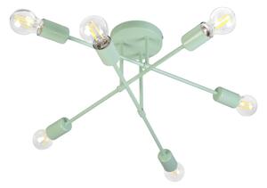 Lustră aplicată CAMBRIDGE, 6 x E27, 15 W, 230 V, verde