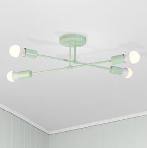 Lustră aplicată CAMBRIDGE 4xE27/15W/230V, verde