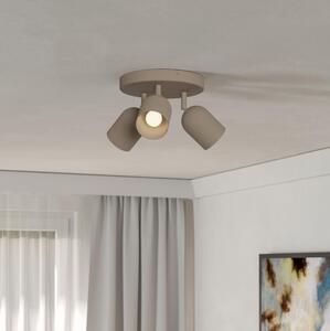 Eglo 44163 - Spot TILSTON, 3xE14/40W/230V, bej