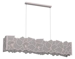 Candelabru suspendat pe cablu CAMO 5xE27/15W/230V bej