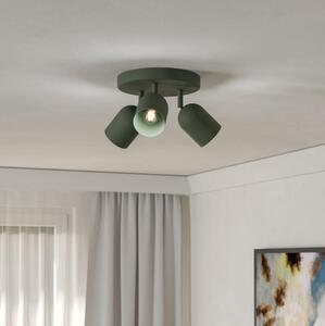Eglo 44134 - Spot TILSTON, 3xE14/40W/230V, verde