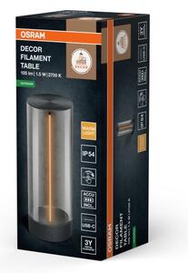 Osram - Lampă de masă pentru exterior ENDURA STYLE, cu dimmer tactil, LED/1,5W/5V 2500 mAh IP54 antracit