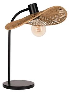 Eglo 31965 - Lampă de masă SIRUELA, 1xE27/42W/230V, maro/negru