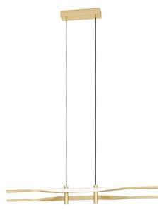 Eglo 901226 - Lustră suspendată cu cablu COLMEAL LED/21W/230V, auriu