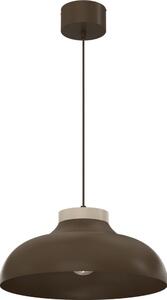 Pendul pe cablu BASCA, 1xE27/15W/230V, maro/bej