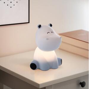 Eglo 75945 - Lampă de veghe LED RGBW reîncărcabilă pentru copii CASTELLINO LED/5W/5V 1200mAh hipopotam