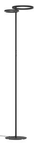 Eglo 901974 - Lampă de podea LED reglabilă CASTELPOTO LED/16W/230V + LED/12W neagră