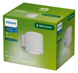 Philips - Aplică de exterior FYLX 1xGU10/5W/230V alb IP44
